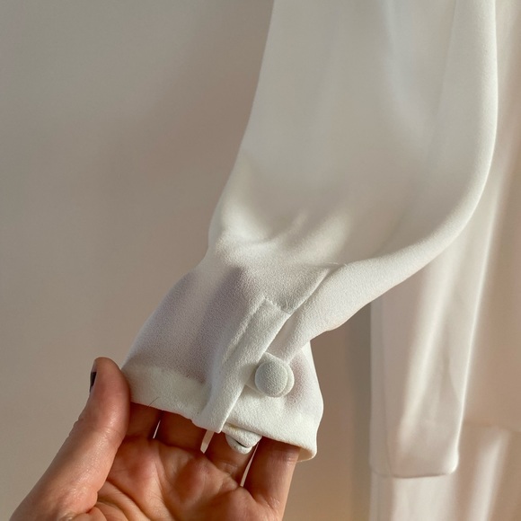 70s The French Fact creamy white dress - Picture 6 of 7